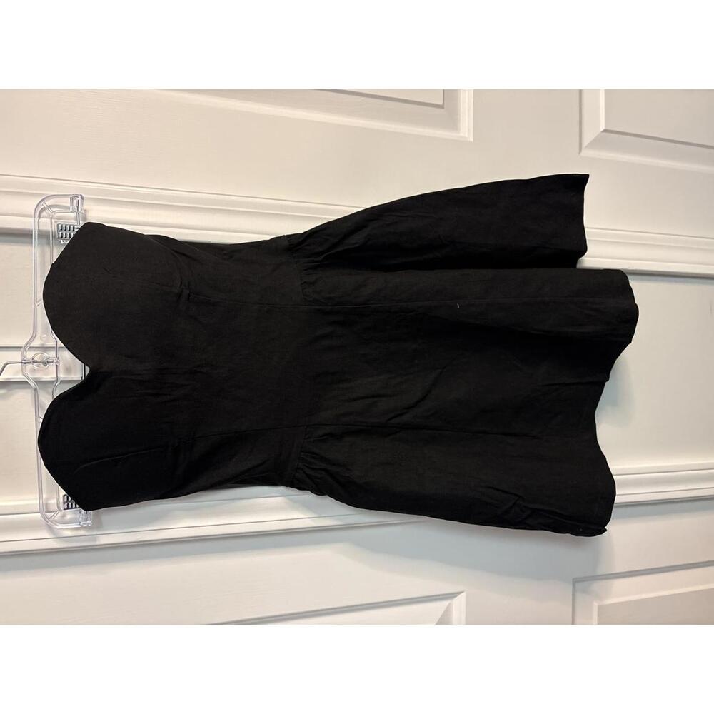 Allegra K Strapless Black mini Dress size M 497
